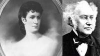 Louisa Gross Horwitz on the left, and her father, Dr. Samuel David Gross on the right.